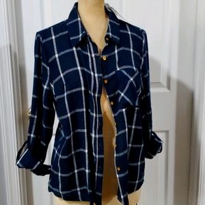 Nwt light weight flannel shirt